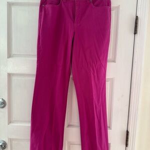 Charter Club Jeans, Size 12.  Stretch denim, pink.  cotton/spandex.
